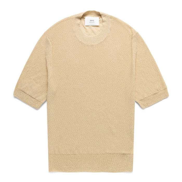  Ami  Crewneck Knit T-Shirt Mens  ˥å T 󥺥եå ȥåץ ¾ 