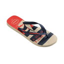 ハワイアナス Havaianas 【 Top Nautical Beige Straw Navy Men Multicolor 】 ベージュ 紺色 ネイビー 靴...