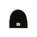 Herschel Supply 【 Elmer Beanie Unisex Black 】 キャップ 帽子 バッグ 小物 ブランド雑貨 帽子 メンズ帽子 ニット帽 ユニセックス 黒色 ブラック(4)