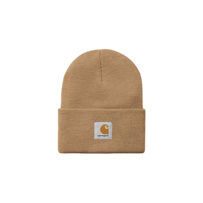 カーハート ダブリューアイピー Carhartt Wip 【 Acrylic Watch Hat Peanut Unisex Light Brown 】 Wat..