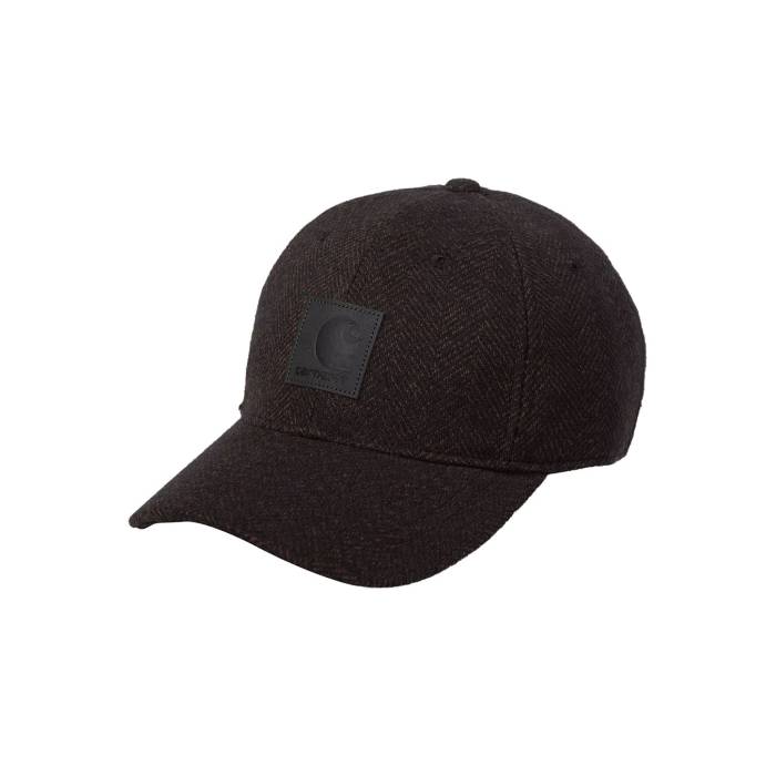 カーハート ダブリューアイピー Carhartt Wip 【 Truman Cap Chocolate Black Unisex Brown 】 キャップ 帽子 黒色 ブラック バッグ 小物 ブランド雑貨 帽子 メンズ帽子 キャップ ユニセックス 茶色 ブラウン