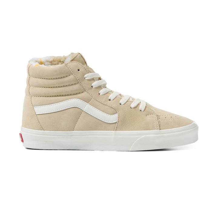 ヴァンズ Vans 【 Sk8-Hi Cozy Hug Biscotti Men Light Brown 】 スケートハイ 靴 メンズ靴 スニーカー..
