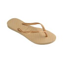 ハワイアナス Havaianas 【 Slim Golden Women Light Brown 】 slim スリム 靴 レディース靴 スニーカー レディース 茶色 ブラウン(4)