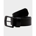 クイックシルバー Quiksilver 【 Mens Stitchin Faux Leather Belt Mens Black 】 メンズ レザー ベルト バッグ 小物 ブランド雑貨 ベルト サスペンダー メンズベルト メンズ 黒色 ブラック