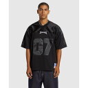 ディーシー シューズ Dc Shoes 【 Mens Mens Blackout Football Jersey Short Sleeve Shirt Mens Black 】 メンズ フットボール ジャージ Sleeve スリーブ メンズファッション トップス Tシャツ カットソー メンズ 黒