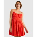 ビラボン Billabong 【 Womens Wild Fire Mini Dress Womens Rad Red 】 レディース wild ワイルド ファイア ドレス レディースファッション ドレス レディース Red 赤・レッド(4)