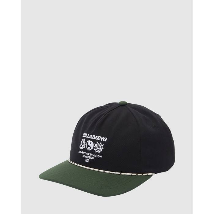 ӥܥ Billabong  Mens A/Div Strapback Cap Mens Black/Green   å ...