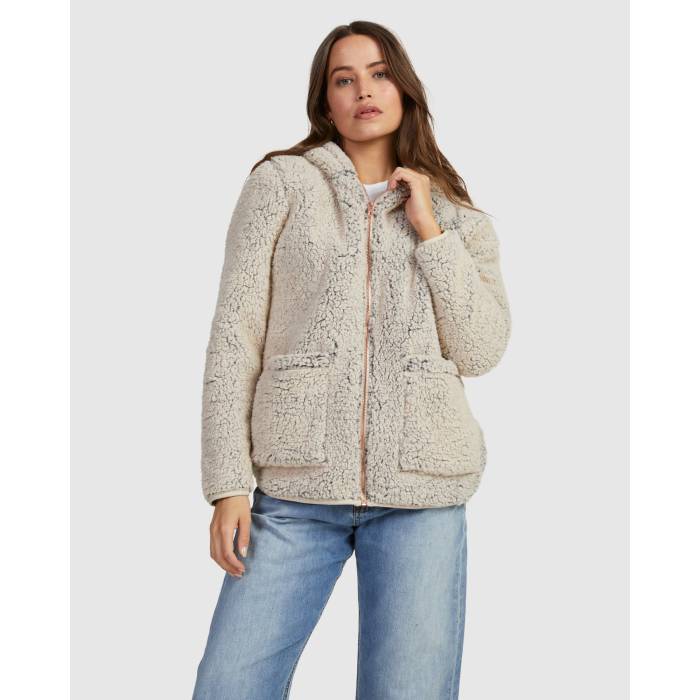 ボルコム Volcom 【 Womens Lil Phuz Up Sherpa Jacket Womens Sand 】 レディース Jacket ジャケット レディースファッション コート ジャケット レディース 砂色・サンド
