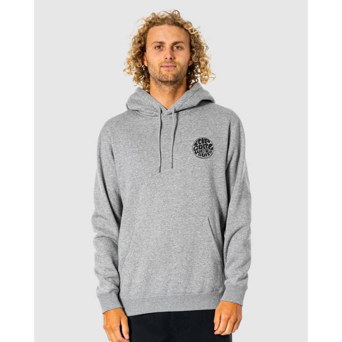 リップカール Rip Curl 【 Wetsuit Icon Hood Mens Grey Marle 】 アイコン メンズファッション トップ..