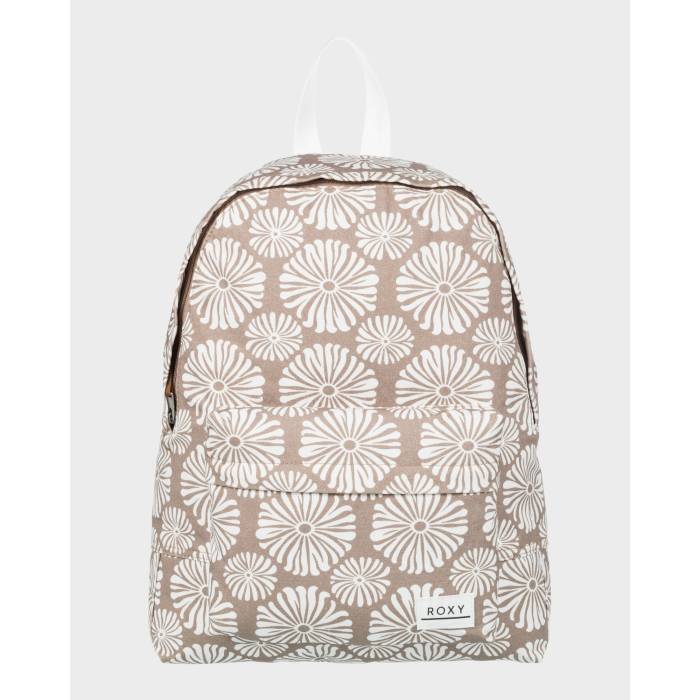  Roxy  Womens Sugar Baby Canvas Backpack Womens Portobella Tropic...