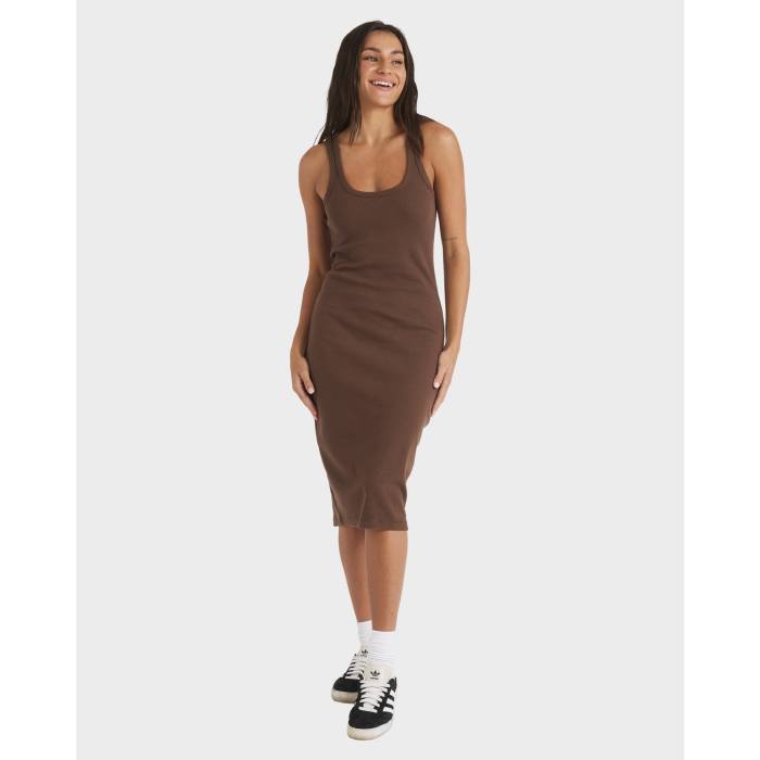 ロキシー Roxy 【 Womens Base Rib Dress Womens Coconut Shell 】 レディース ドレス レディースファ..