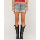 ラスティ Rusty 【 Womens X-Tina Phoenix Low Rise Denim Shorts Womens Dirty Dawg 】 レディース フェニックス ライズ デニム ショーツ レディースファッション ボトムス パンツ レディース