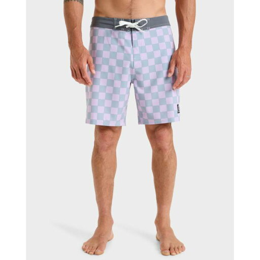 クイックシルバー Quiksilver 【 Mens Original 18" Boardshorts Mens Orchid Petal Checker 】 メンズ メンズファッション 水着 メンズ クイックシルバー Quiksilver 【 Mens Original 18" Boardshorts Mens Orchid Petal Checker 】 メンズ メンズファッション 水着 メンズ