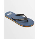 クイックシルバー Quiksilver 【 Mens Molokai Core Flip-Flops Mens Blue 3 】 メンズ コア 靴 メンズ靴 サ...