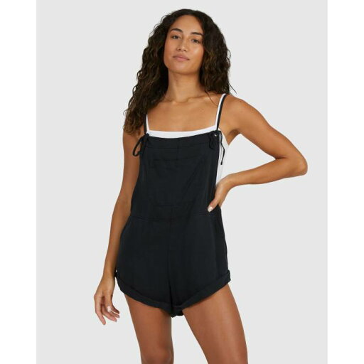 ビラボン Billabong 【 Womens Wild Pursuit Playsuit Womens Black 】 レディース wild ワイルド レディースファッション オールインワン サロペット レディース 黒色 ブラック ビラボン Billabong 【 Womens Wild Pursuit Playsuit Womens Black 】 レディース wild ワイルド レディースファッション オールインワン サロペット レディース 黒色 ブラック
