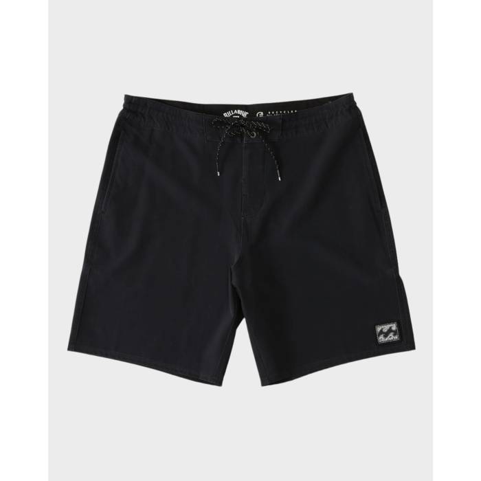 ビラボン Billabong 【 Mens All Day Lo Tide 19" Boardshorts Mens Washed Black 】 メンズ メンズファッション 水着 メンズ 黒色 ブラック