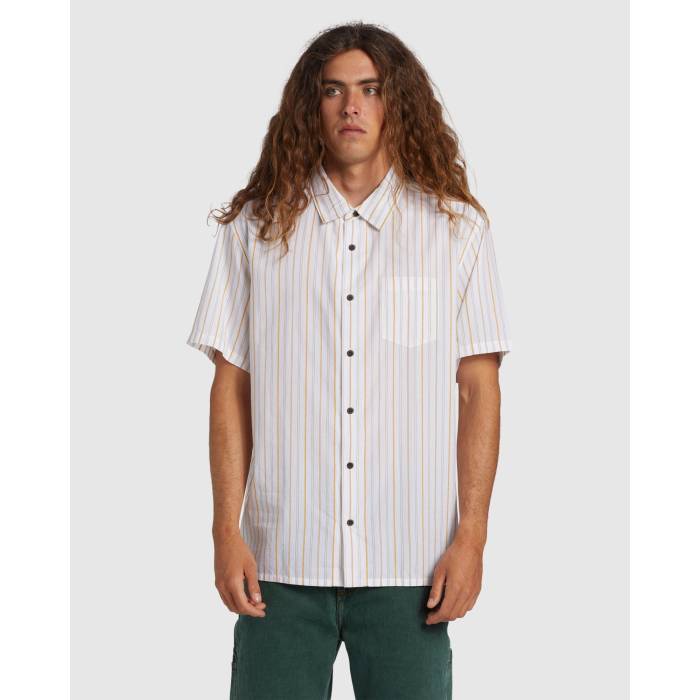 ӥܥ Billabong  Mens Mogul Short Sleeve Shirt Mens Honey   Sleeve...