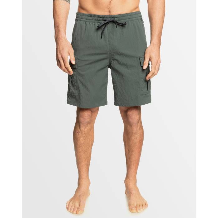 クイックシルバー Quiksilver 【 Mens Taxer Amphibian 19" Hybrid Shorts Mens Urban Chic 】 メンズ Hybrid ハイブリッド ショーツ メンズファッション ズボン パンツ メンズ