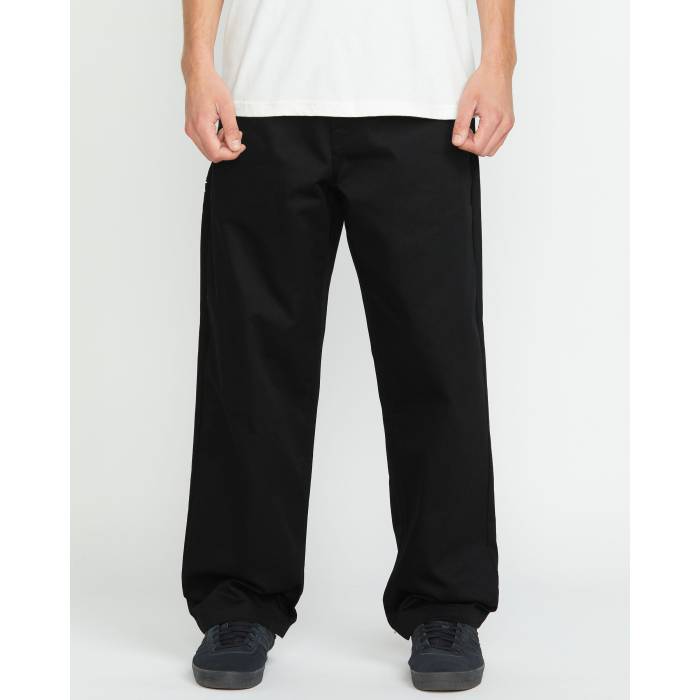 ボルコム Volcom 【 Mens Frickin Skate Chinos Mens Black 】 メンズ Skate スケート メンズファッション ズボン パンツ メンズ 黒色 ブラック