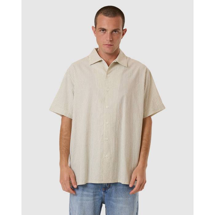 Thrills  Mens Union Short Sleeve Shirt Mens Grape Leaf   Union ...