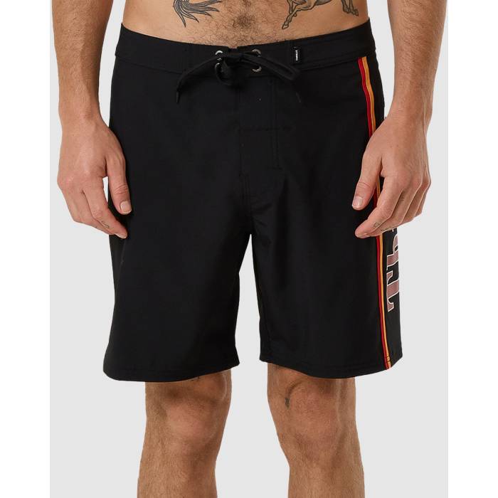 Thrills 【 Mens Never Stop Boardshort Mens Black 】 メンズ メンズファッション 水着 メンズ 黒色 ブラック