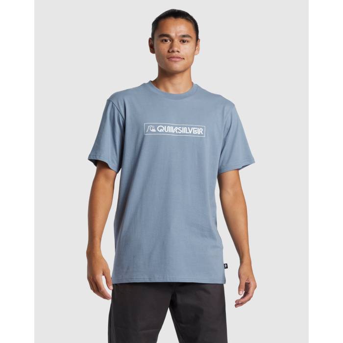 クイックシルバー Quiksilver 【 Mens Modern Clicker T-Shirt Mens Flint Stone 】 メンズ モダン Tシャツ メンズファッション トップス Tシャツ カットソー メンズ