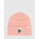 ディーシー シューズ Dc Shoes 【 Womens Andy Warhol Label Beanie Womens Shell Pink 】 レディース ...