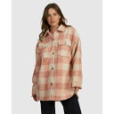 ロキシー Roxy 【 Womens Over And Above Polar Fleece Top Womens Paradiso Plaid Cafe Cr...