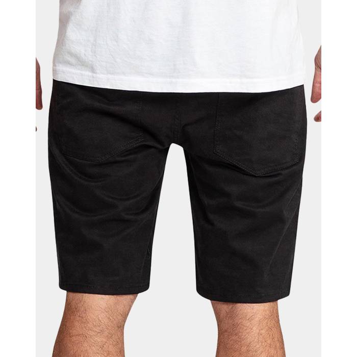 ボルコム Volcom 【 Mens Solver Elite 5 Pocket Walkshorts Mens Black 】 メンズ エリート メンズファッション ズボン パンツ メンズ 黒色 ブラック