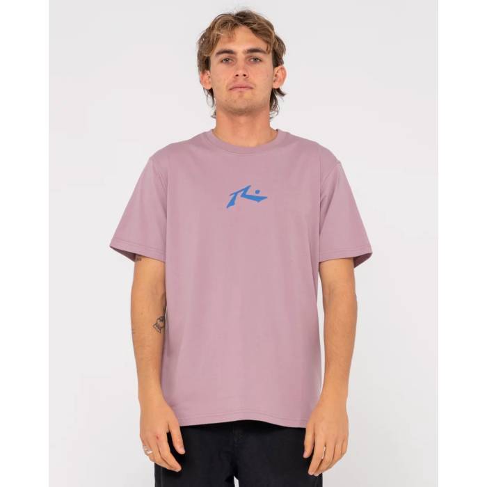 ラスティ Rusty 【 Mens One Hit Cf Competition Short Sleeve T-Shirt Mens Elderberry/Yonder Bl 】 メンズ Sleeve スリーブ Tシャツ メンズファッション トップス Tシャツ カットソー メンズ