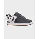 ディーシー シューズ Dc Shoes 【 Mens Court Graffik Skate Shoes Mens Grey / White 】 メンズ コート...