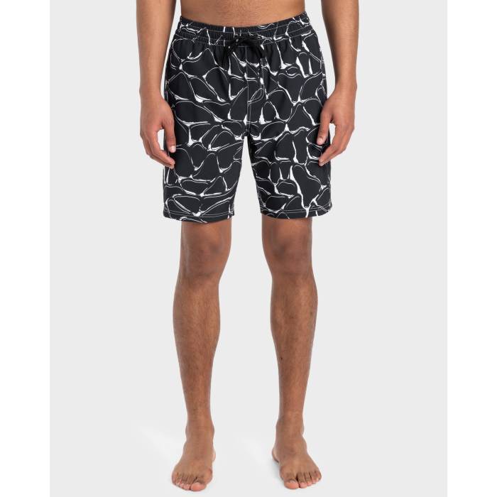 クイックシルバー Quiksilver 【 Mens Mercury Straight 19" Swim Shorts Mens Black Mercury 】 メンズ ショーツ メンズファッション 水着 メンズ 黒色 ブラック