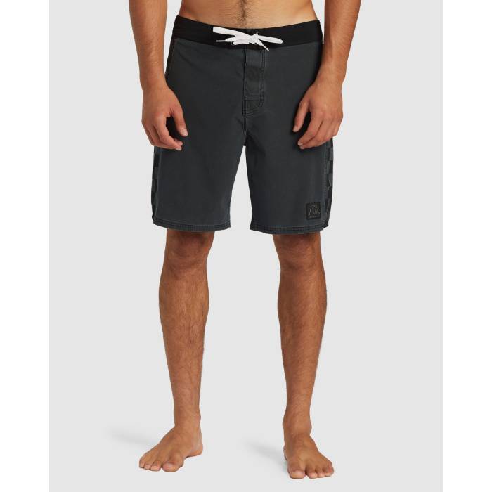 クイックシルバー Quiksilver 【 Mens Original Arch Hempstretch 18" Boardshorts Mens Black 】 メンズ メンズファッション 水着 メンズ 黒色 ブラック