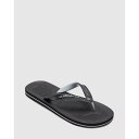 クイックシルバー Quiksilver 【 Mens Haleiwa Core Thongs Mens Black 1 】 メンズ コア 靴 メンズ靴 サンダル...