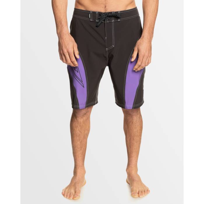 クイックシルバー Quiksilver 【 Mens Mercury Slash Panel 20" Boardshorts Mens Tarmac 】 メンズ メンズファッション 水着 メンズ
