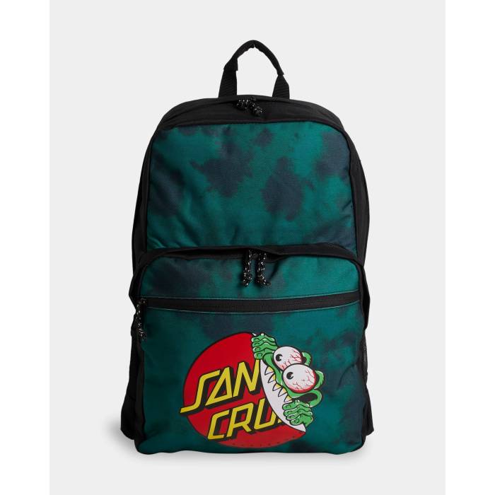 󥿥롼 Santa Cruz  Boys Beware Dot Backpack Boys Green Tie Dye  Хå...