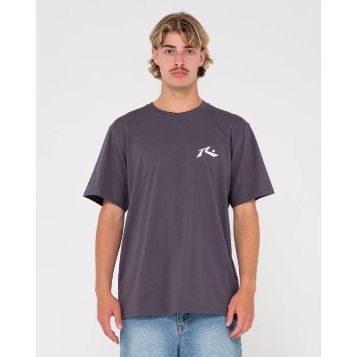 饹ƥ Rusty  Mens Competition Short Sleeve T-Shirt Mens Coal   Sle...