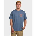 ビラボン Billabong 【 Mens Window Premium T-Shirt Mens Slate Blue 】 メンズ Premium プレミアム Tシャツ メンズファッション トップス Tシャツ カットソー メンズ 青色 ブルー(4)