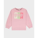 ロキシー Roxy 【 Girls 4-16 Morning Hike Terry Crew Neck Girls Bleached Mauve 】 クルー キッズ ベビー マタニティ キッズファッション トップス スウェット トレーナー ジュニア キッズ