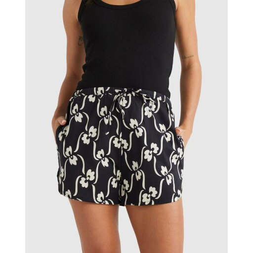 Nunui 【 Womens Dreamer Short Womens Black 】 レディース レディースファッション ボトムス パンツ レディース 黒色 ブラック Nunui 【 Womens Dreamer Short Womens Black 】 レディース レディースファッション ボトムス パンツ レディース 黒色 ブラック
