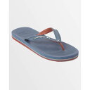 クイックシルバー Quiksilver 【 Mens Haleiwa Core Thongs Mens Grey 5 】 メンズ コア 靴 メンズ靴 サンダル ...