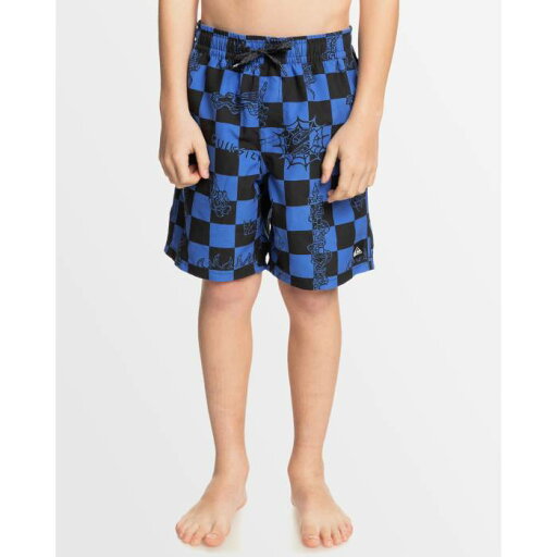 クイックシルバー Quiksilver 【 Boys 8-16 Beach Bones Volley Swim Shorts Boys Nebulas Check 】 ショーツ キッズ ベビー マタニティ キッズファッション 水着 ジュニア キッズ クイックシルバー Quiksilver 【 Boys 8-16 Beach Bones Volley Swim Shorts Boys Nebulas Check 】 ショーツ キッズ ベビー マタニティ キッズファッション 水着 ジュニア キッズ