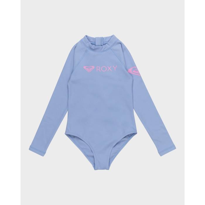 ロキシー Roxy 【 Girls 8-16 Heater Long Sleeve Rash Vest Girls Grapemist 】 Sleeve スリーブ ベスト キッズ ベビー マタニティ キッズファッション 水着 ジュニア キッズ