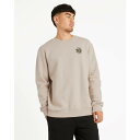 Von Zipper 【 Mens Venom Crew Neck Mens Ecru 】 メンズ クルー メンズファッション トップス スウェット トレーナー...