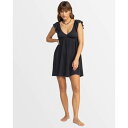 ロキシー Roxy 【 Womens Luna Mini Puff Sleeves Mini Dress Womens Phantom 】 レディース ドレス レディースファッション ドレス レディース(4)