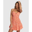 ビラボン Billabong 【 Womens Texas Beach Mini Dress Womens Papaya 】 レディース テキサス ドレス レディースファッション ドレス レディース(4)
