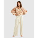 ビラボン Billabong 【 Womens Cuddle Up Pants Womens White Cap 】 レディース レディースファッション ボトムス パンツ レディース 白色 ホワイト キャップ 帽子