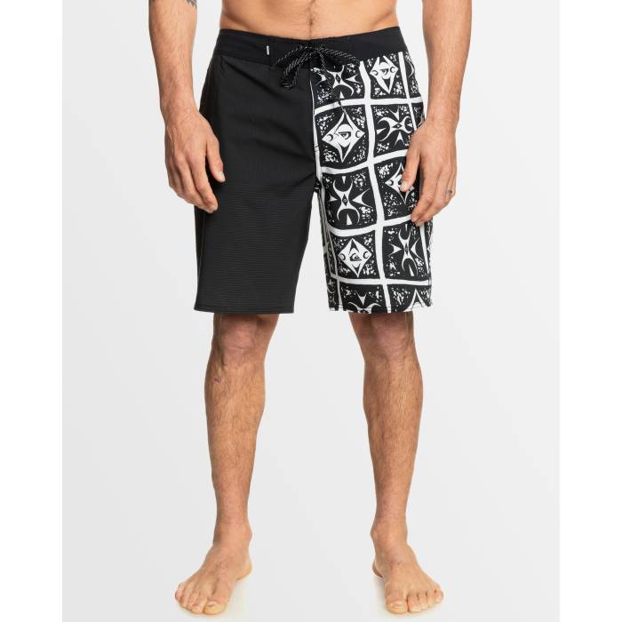 クイックシルバー Quiksilver 【 Mens Highline Straight 19" Boardshorts Mens Iron Gate 】 メンズ メンズファッション 水着 メンズ