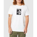 ボルコム Volcom 【 Mens Switch Up Short Sleeve T-Shirt Mens White 】 メンズ Sleeve スリーブ Tシャツ メンズファッション トップス Tシャツ カットソー メンズ 白色 ホワイト