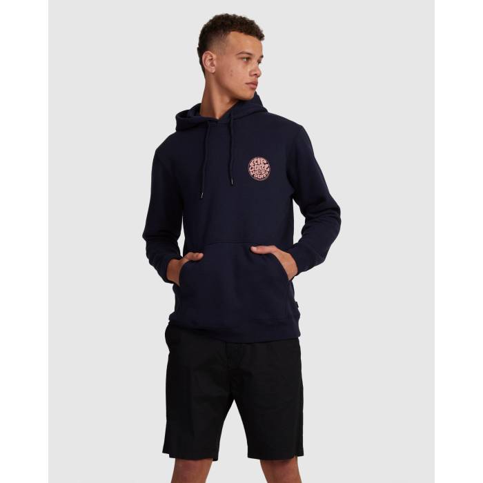 リップカール Rip Curl 【 Mens Wetsuit Icon Hoodie Mens Dark Navy 】 メンズ アイコン フーディー ..